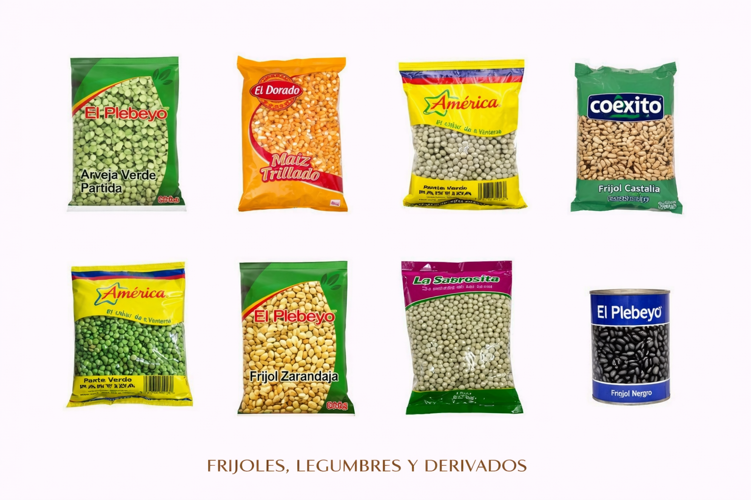 Frijoles, Legumbres y Derivados - Latineo