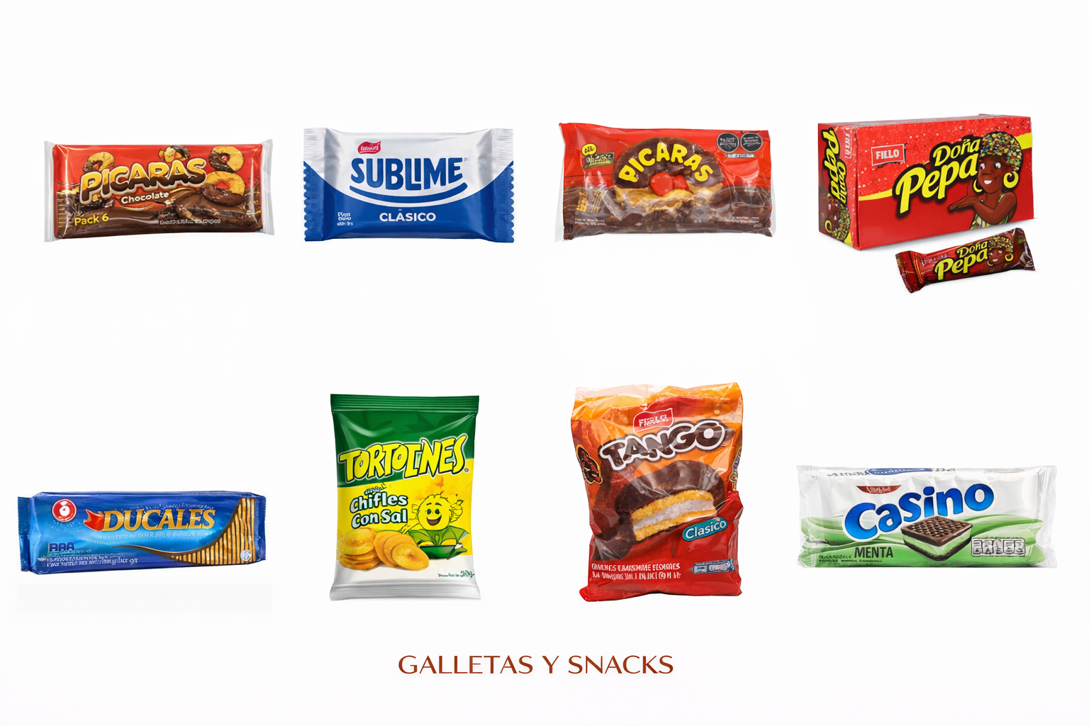 Galletas y Snacks - Latineo