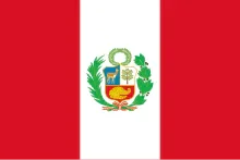 Bandera de PERÚ 145X90cm