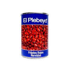 Frejol rojo EL PLEBEYO 425g - Latineo