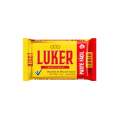 Chocolate LUKER sin azúcar 112g - Latineo