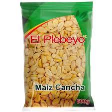 Maíz Tostar/Cancha EL PLEBEYO 500g - Latineo