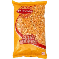 Maíz trillado amarillo EL DORADO 1kg - Latineo