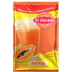 Pulpa de papaya EL DORADO 250g