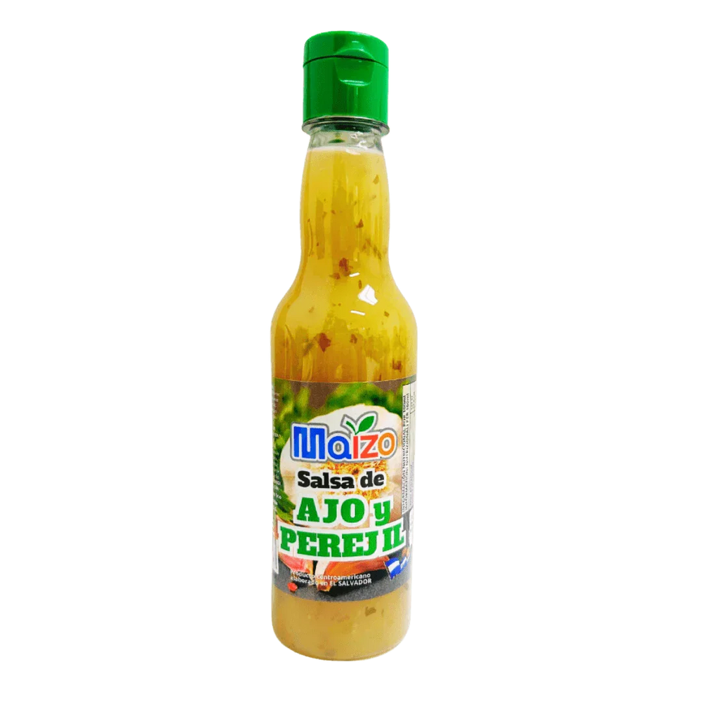 Salsa de ajo perejil Maizo 414ml - Latineo