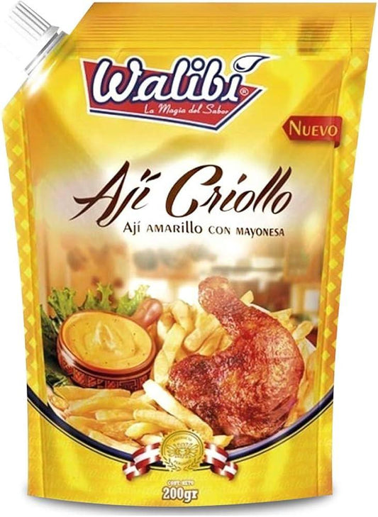 Salsa Ají Criollo WALIBI 200g - Latineo