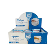 Alfajores con Chocolate blanco MARDEL 50g x Unid - Latineo