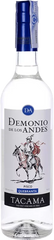 Pisco quebranta Demonio de los Andes de 700ml.