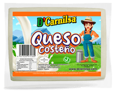 Queso costeño D`CARNILSA 1kg