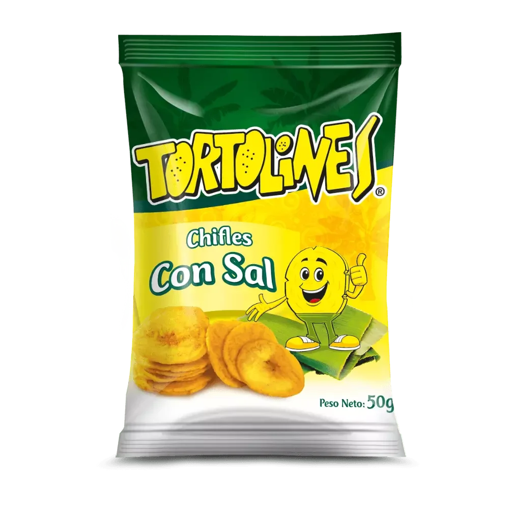 Chifles TORTOLINES salados 50g - Latineo