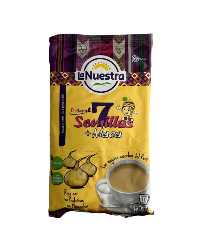 Harina 7 semillas LA NUESTRA con Maca
