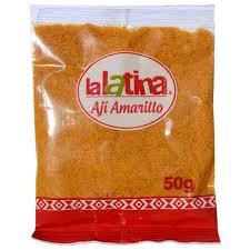 Ají Amarillo Molido LA LATINA 50g - Latineo