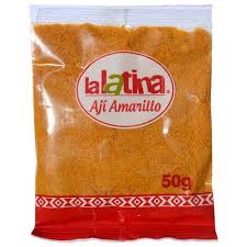 Ají Amarillo Molido LA LATINA 50g - Latineo