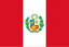 Bandera de PERÚ 145X90cm - Latineo