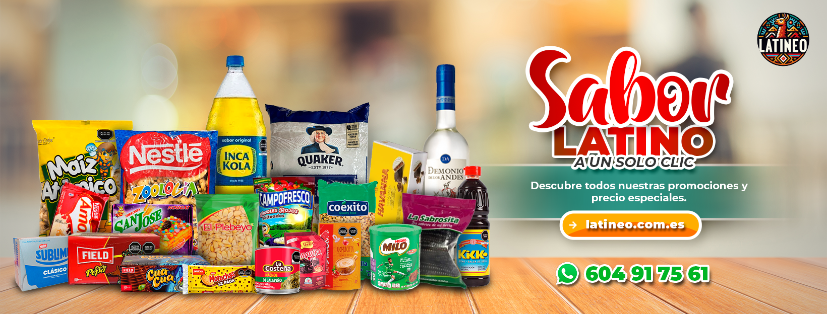 Sabor Latineo a un solo clic