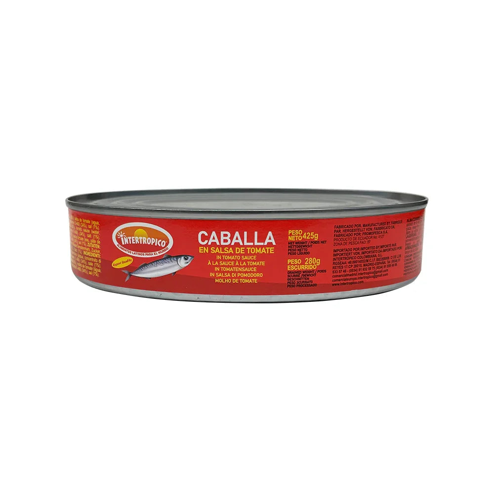 Sardina/Caballa en Salsa de Tomate 425g - Latineo Imagen principal del producto