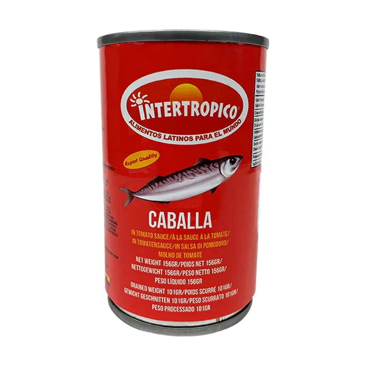 Caballa en Salsa de Tomate INTERTROPICO 156g - Latineo Imagen principal del producto