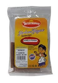 Canela en Rama INTERTROPICO 50g - Latineo Imagen principal del producto