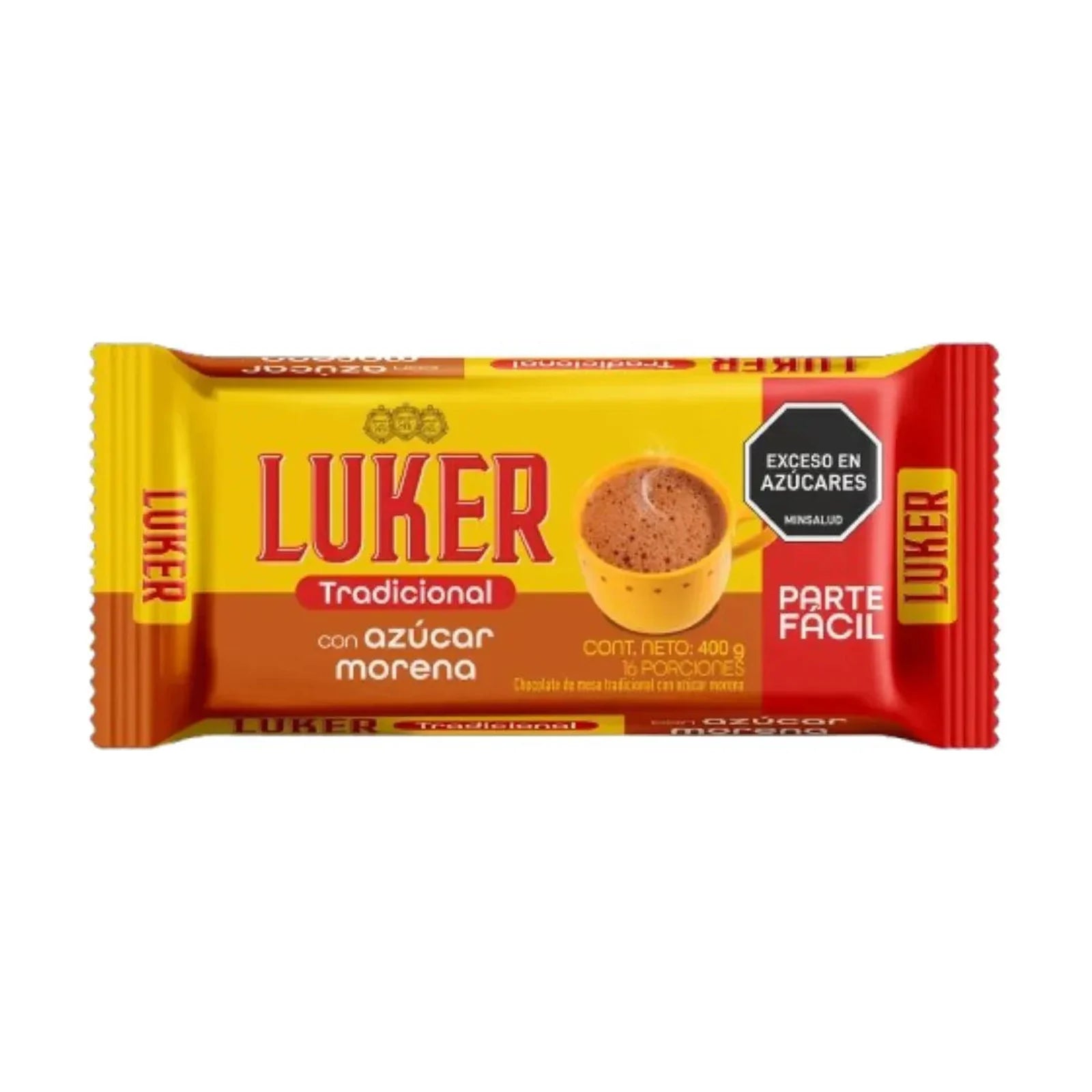 Chocolate LUKER azucar moreno 400g - Latineo Imagen principal del producto