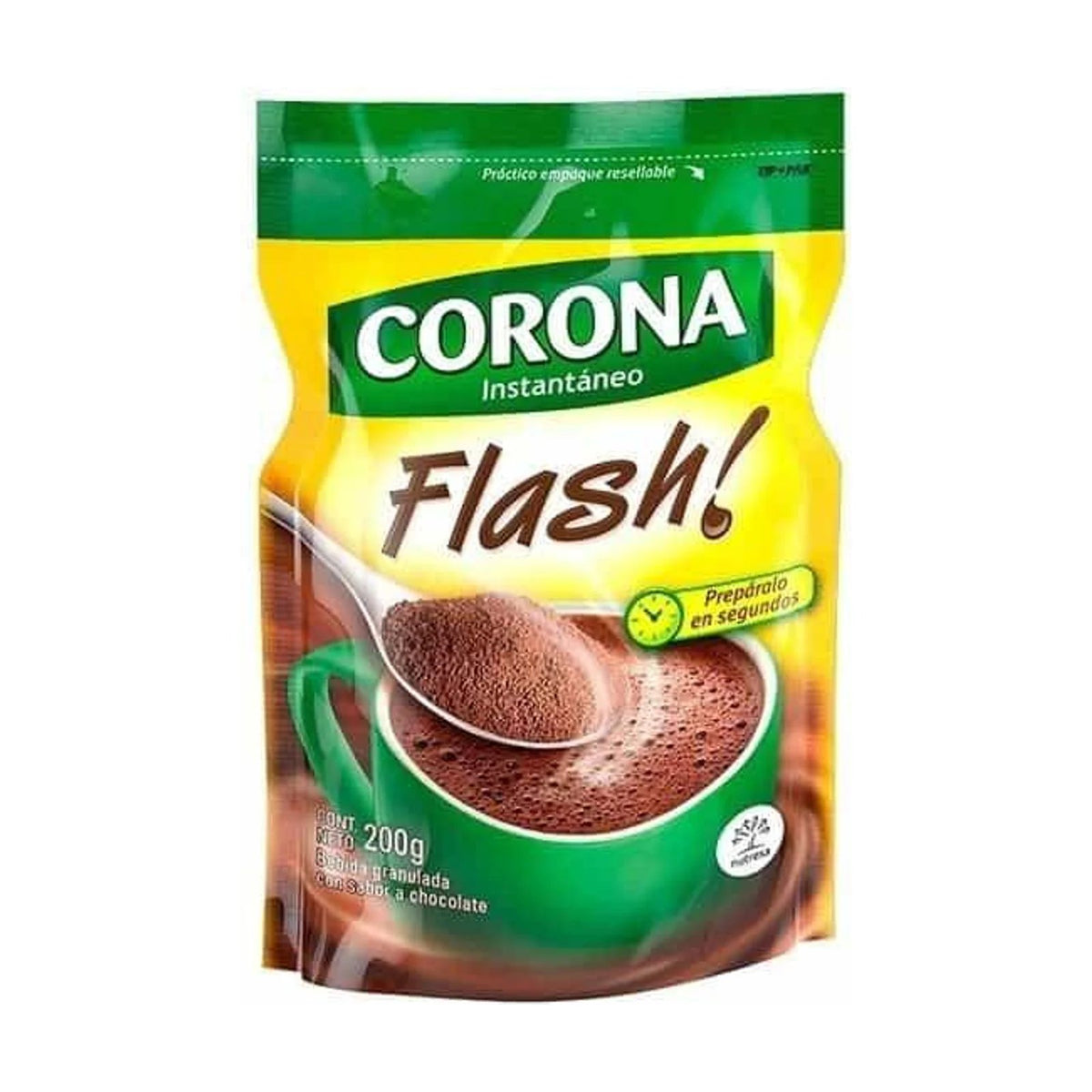 Chocolate Flash Corona x 200g. - Latineo Imagen principal del producto