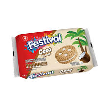 Galleta FESTIVAL Coco Pack x 12 Unid 403g - Latineo