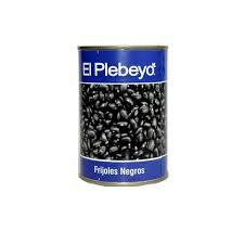 Frijol Negro EL PLEBEYO 425g - Latineo