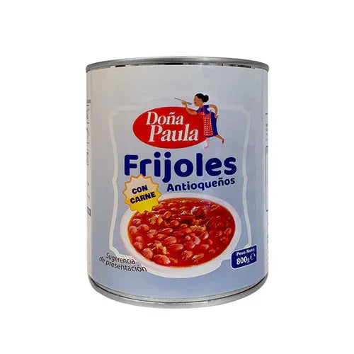 Frijoles antioqueños DOÑA PAULA 800g - Latineo Imagen principal del producto