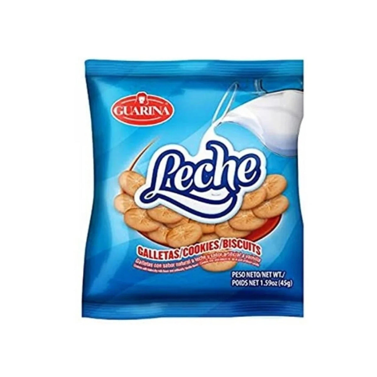 Galleta Guarina de Leche 40g. - Latineo