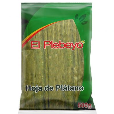 Hojas de Plátano EL PLEBEYO 500g - Latineo