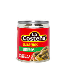 Jalapeños Enteros LA COSTEÑA 220g - Latineo