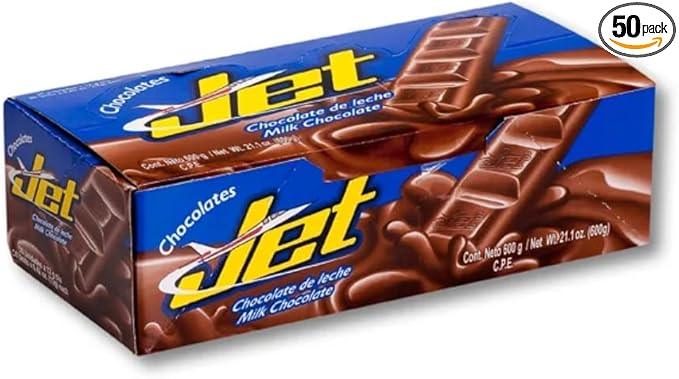 Chocolatinas JET display x 50 unid - Latineo Imagen principal del producto