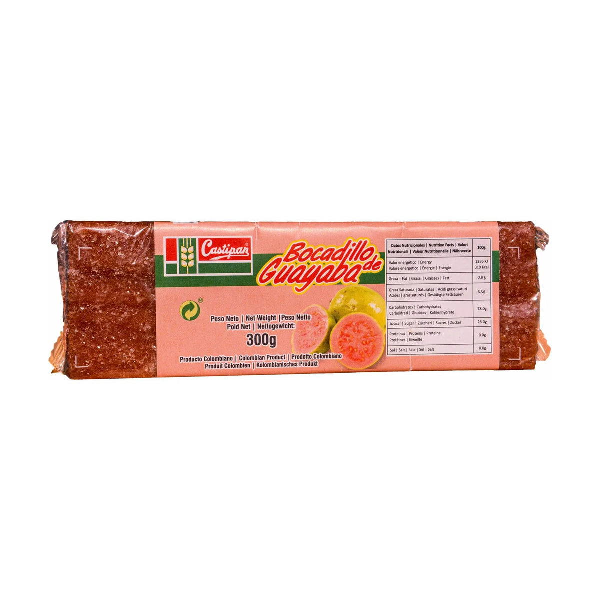 Lonja de Guayaba CASTIPAN 300g - Latineo Imagen principal del producto