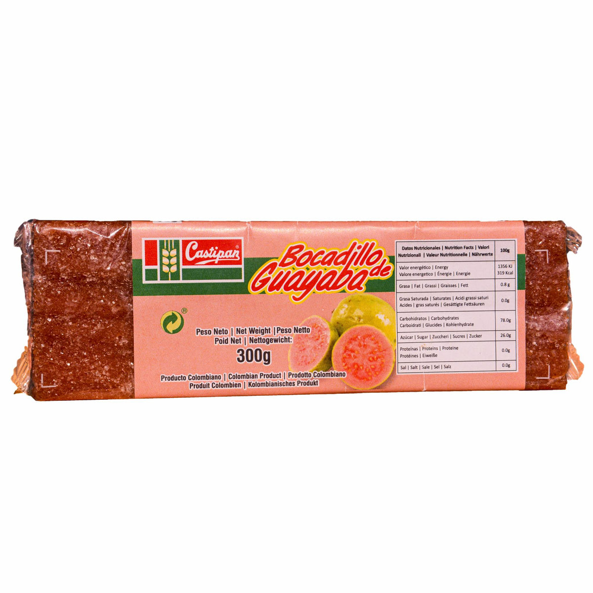 Lonja de Guayaba CASTIPAN 300g - Latineo