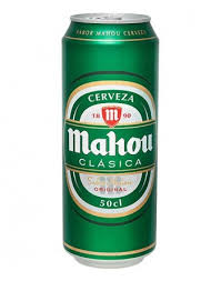 Cerveza MAHOU Clásica 500ml x Unid - Latineo