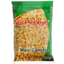 Maíz Tostar/Cancha EL PLEBEYO 500g - Latineo