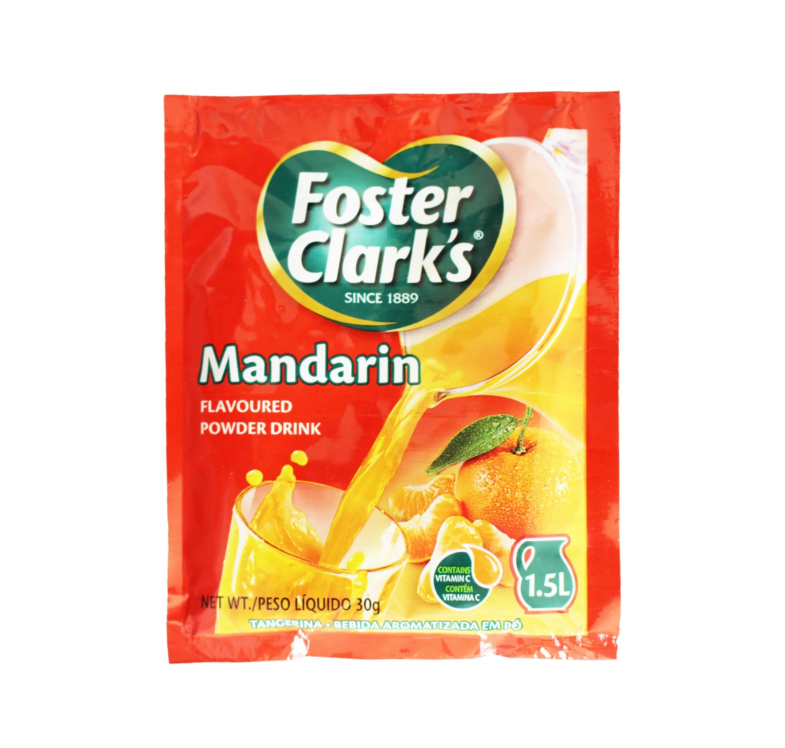Bebida Instantánea Mandarina FOSTER CLARK 20g - Latineo Imagen principal del producto