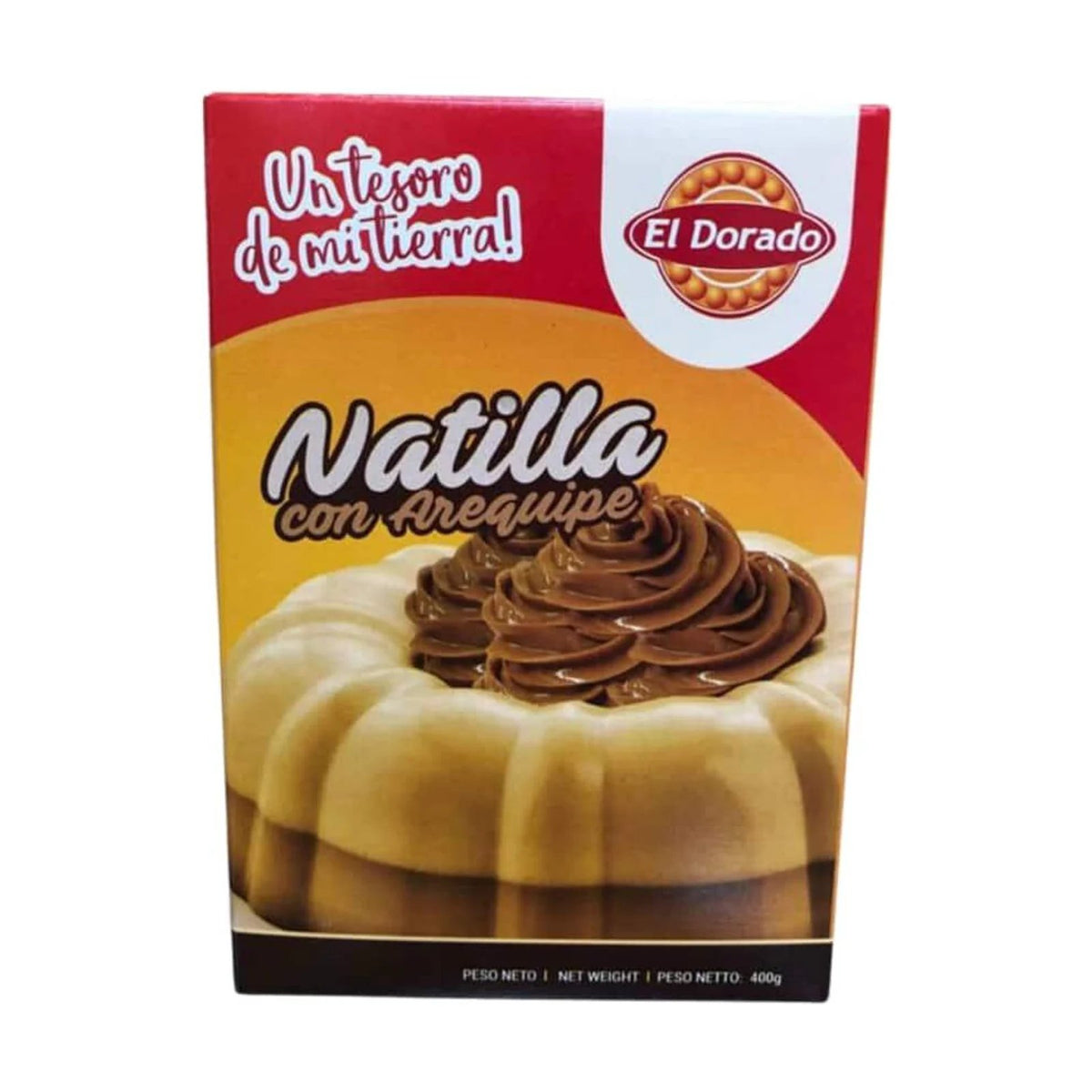 Natilla con arequipe EL DORADO 400g - Latineo