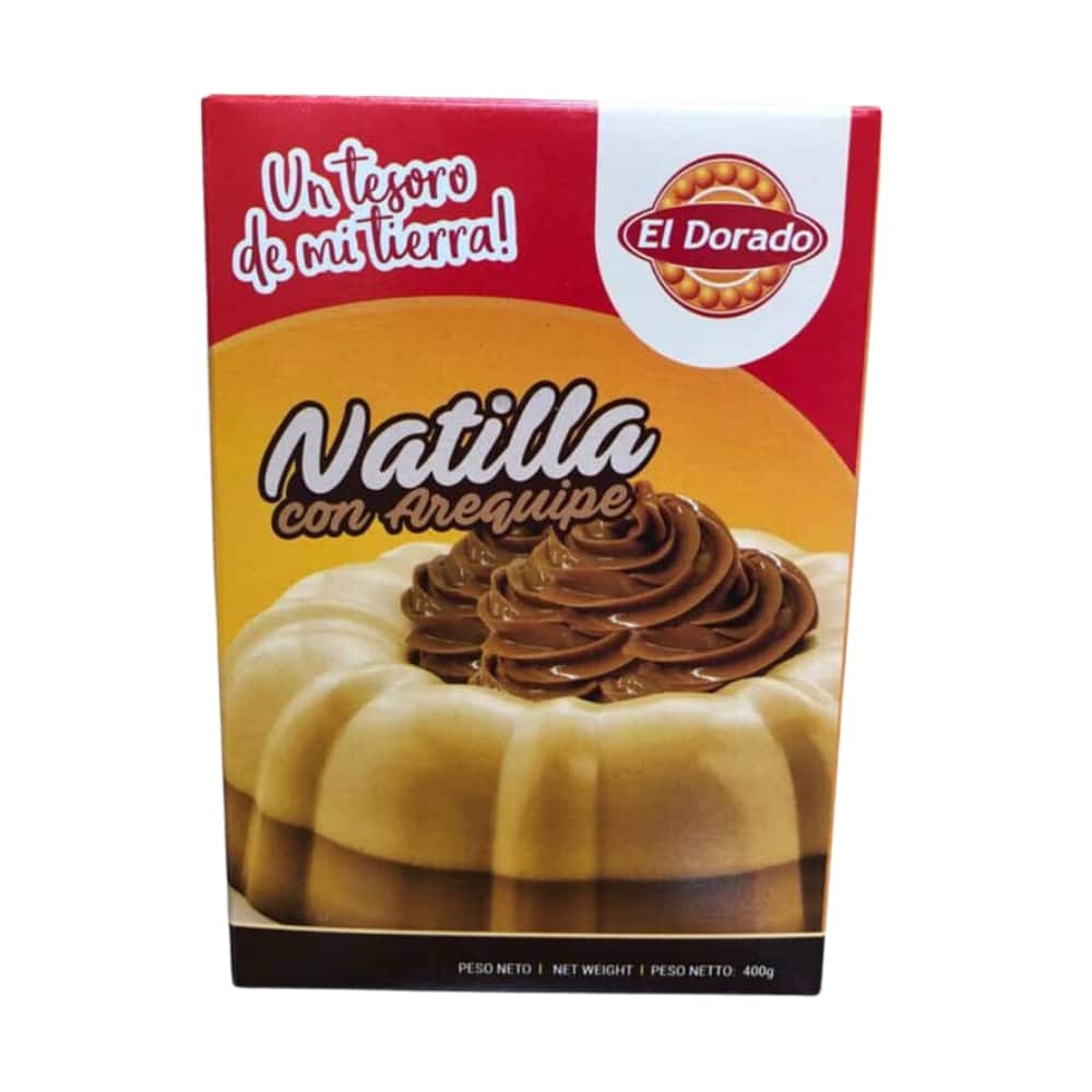 Natilla con arequipe EL DORADO 400g