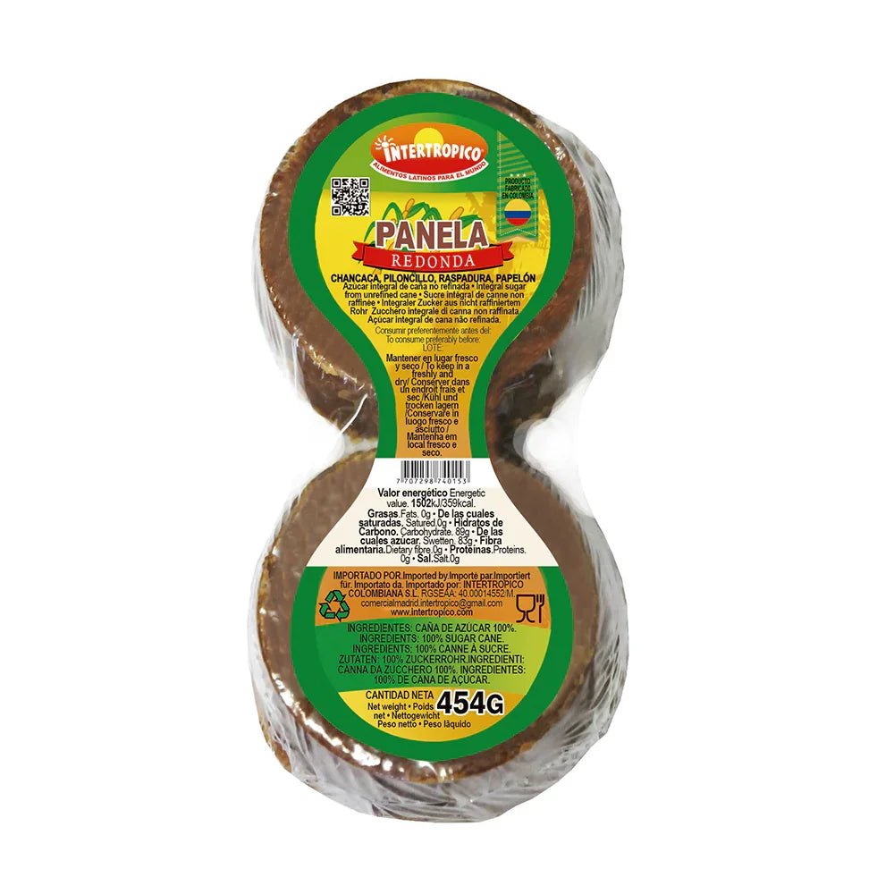 Panela Fraccionada INTERTROPICO 454g - Latineo Imagen principal del producto