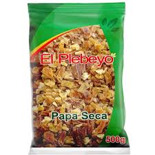 Papa Seca Negra EL PLEBEYO 500g - Latineo