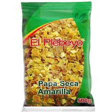 Papa Seca Amarilla EL PLEBEYO 500g - Latineo