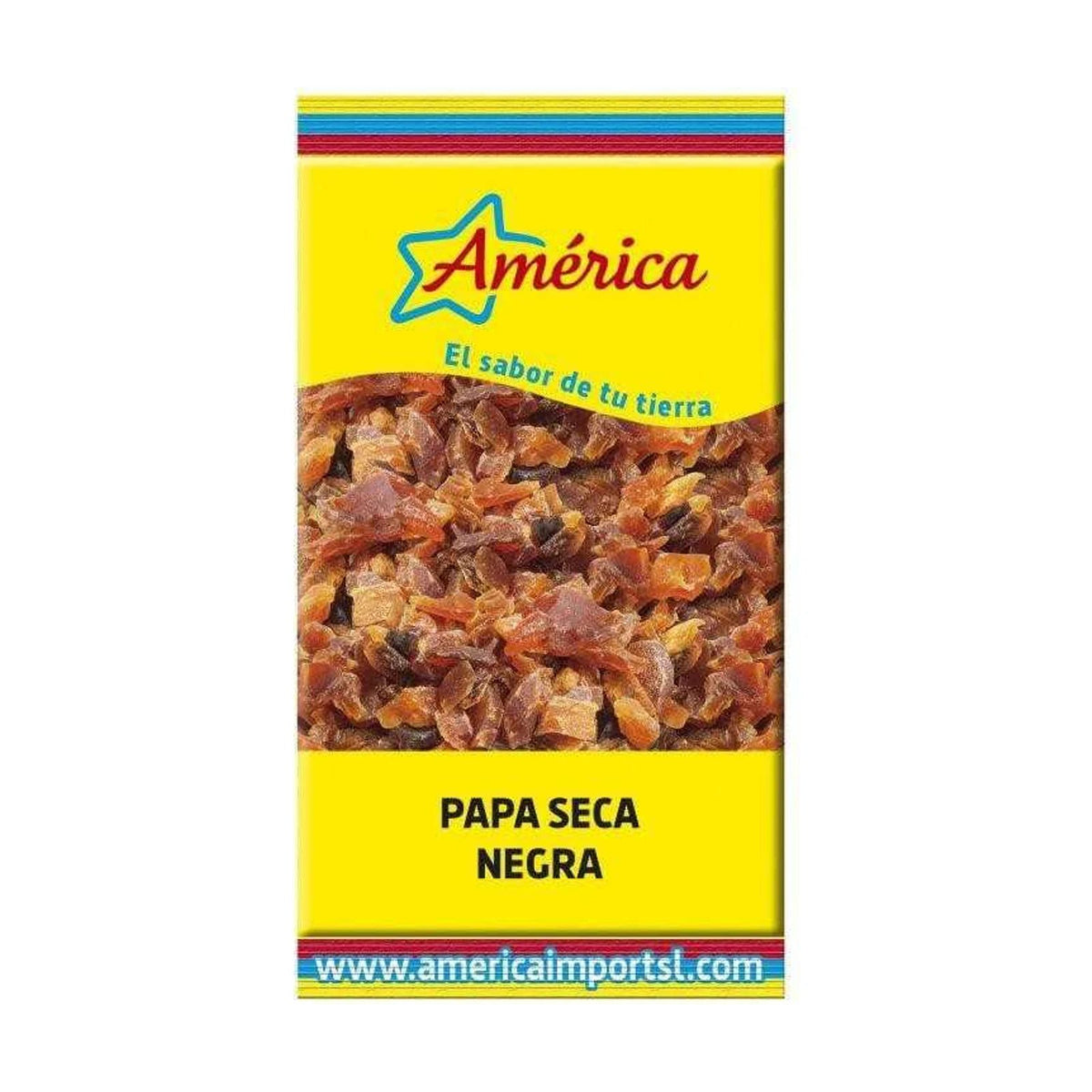 Papa Seca Negra AMÉRICA 300g - Latineo Imagen principal del producto
