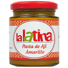 Pasta de Ají Amarillo LA LATINA 212g - Latineo