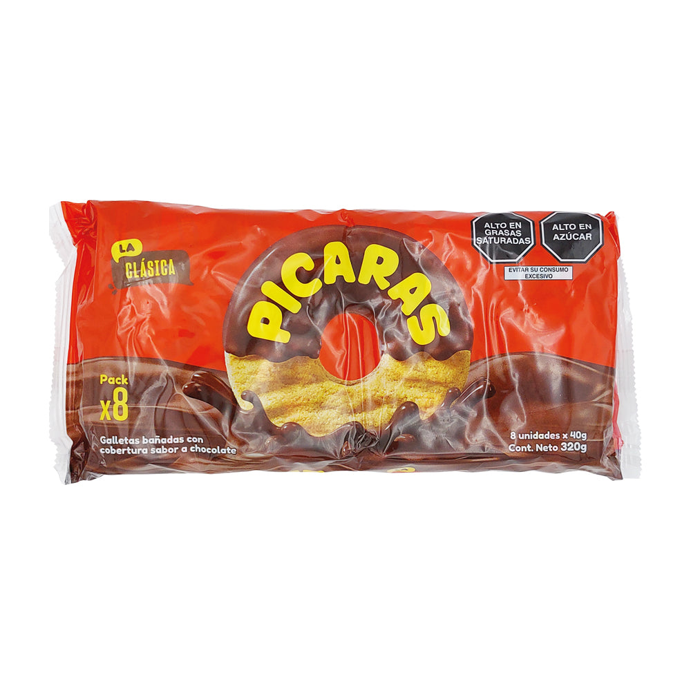 Galletas PICARAS x 8 Unid 320g - Latineo