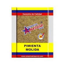 Pimienta Molida AMÉRICA 50g - Latineo Imagen principal del producto