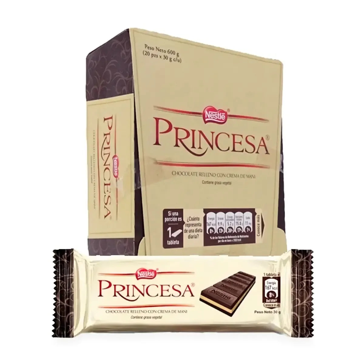 Chocolate PRINCESA X 18 UNID - Latineo Imagen principal del producto