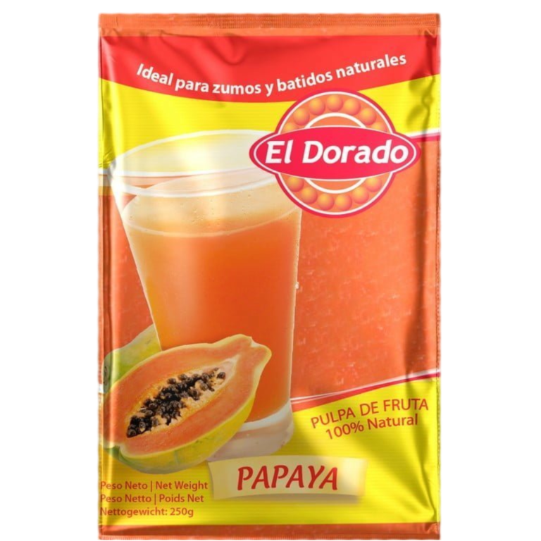 Pulpa de papaya EL DORADO 250g
