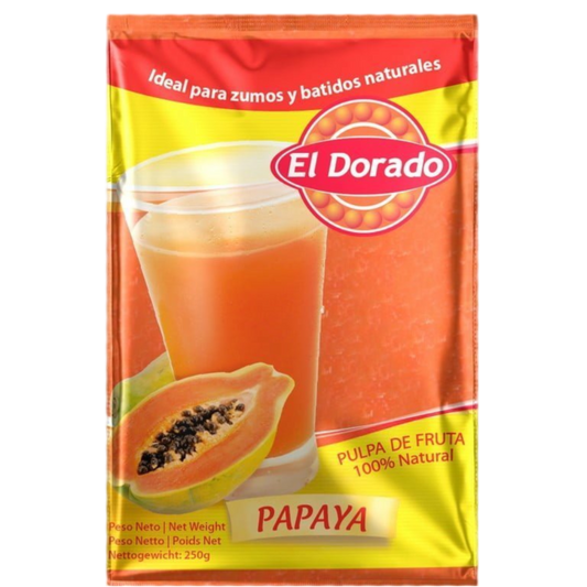 Pulpa de papaya EL DORADO 250g