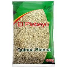Quinua Blanca EL PLEBEYO 500g - Latineo Imagen principal del producto