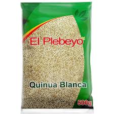 Quinua Blanca EL PLEBEYO 500g - Latineo